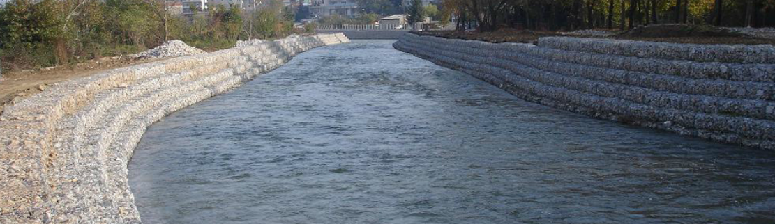 河道兩岸護坡固濱籠