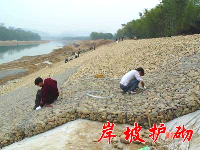 格賓雷諾護墊岸坡護砌